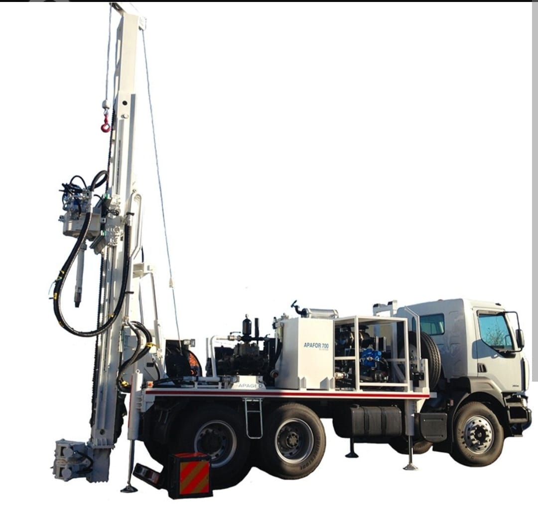 Camion de forage